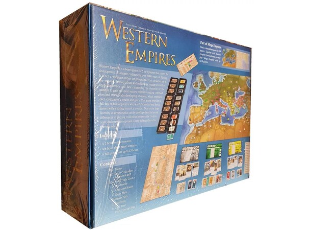 Mega Empires The West Brettspill 