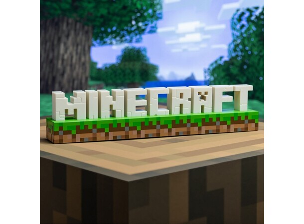 Minecraft Light Logo 41 cm 