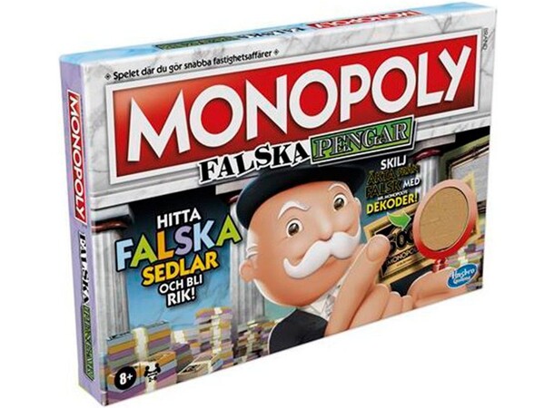 Monopoly Falske Penger - SVENSK 