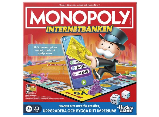 Monopoly Internetbanken - SVENSK 