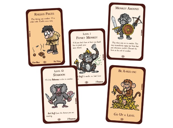 Munchkin Not My Monkeys Expansion Expansion till Munchkin 
