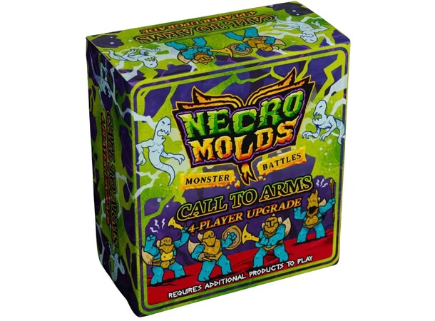Necromolds Call to arms 4 Player Upgrade Expansion till Necromolds Monster Battle 