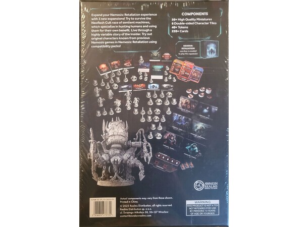 Nemesis Retaliation Stretch Goals Exp Utvidelse til Nemesis Retaliation 