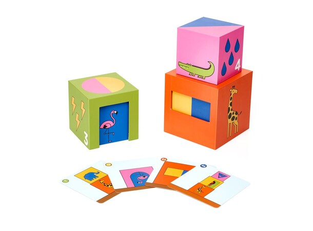 Peek-A-Zoo Brettspill Norske regler 