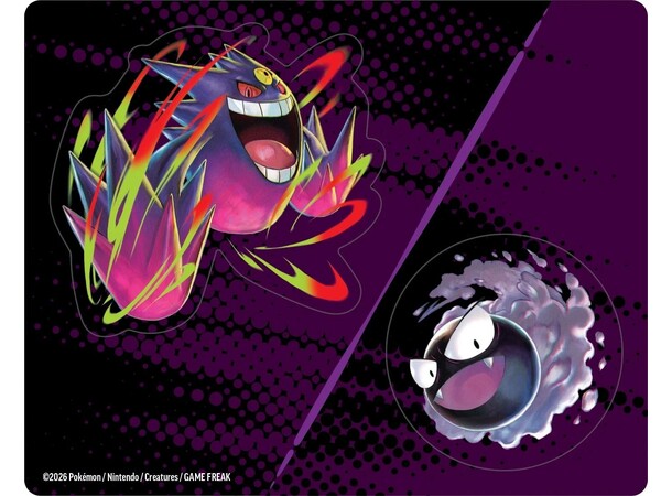 Pokemon Ascended Heroes Tech Sticker #2 Gastly 