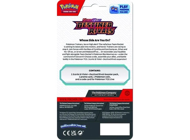 Pokemon Destined Rivals Checklane #1 Eevee 