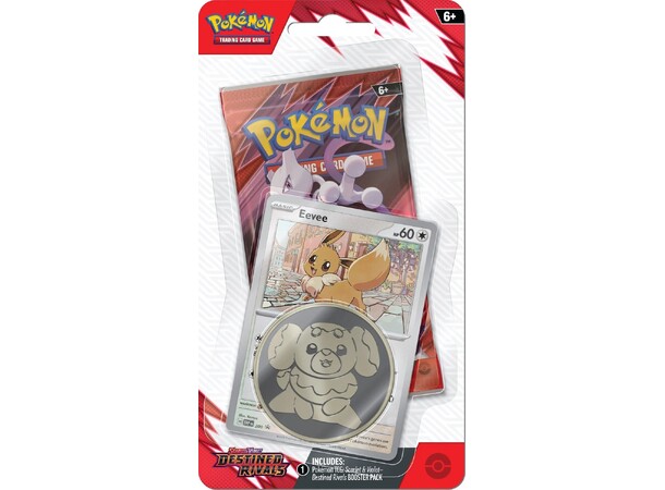 Pokemon Destined Rivals Checklane #1 Eevee 