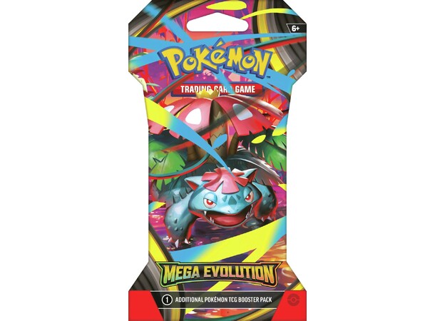 Pokemon Mega Evolution Sleeved Booster 