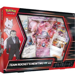 Pokemon Team Rocket Mewtwo ex Box