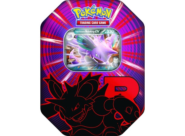 Pokemon Tin Box Nidoking ex Team Rocket - Fall 2025 