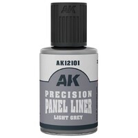 Precision Panel Liner - Light Grey 30ml AK Interactive