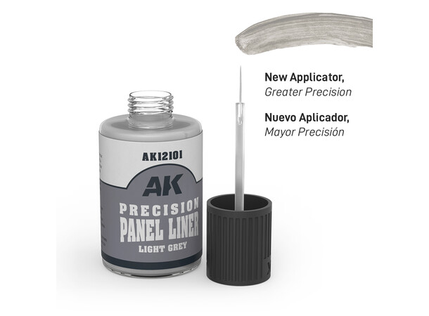 Precision Panel Liner - Light Grey 30ml AK Interactive 
