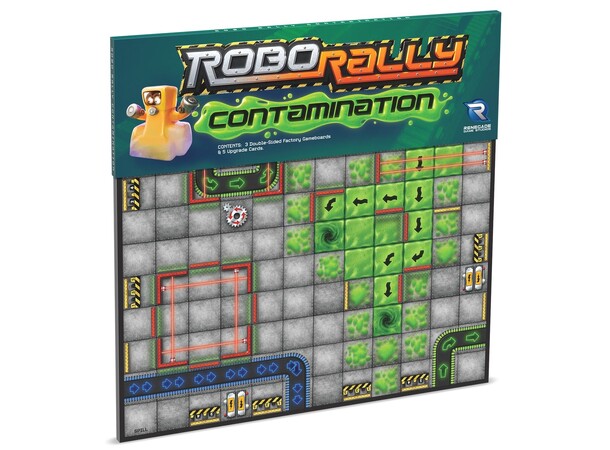 Robo Rally Contamination Expansion Utvidelse til Robo Rally 