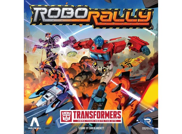 Robo Rally Transformers Brettspill 