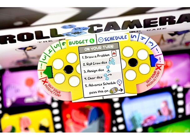 Roll Camera Brädspel The Filmmaking Board Game 