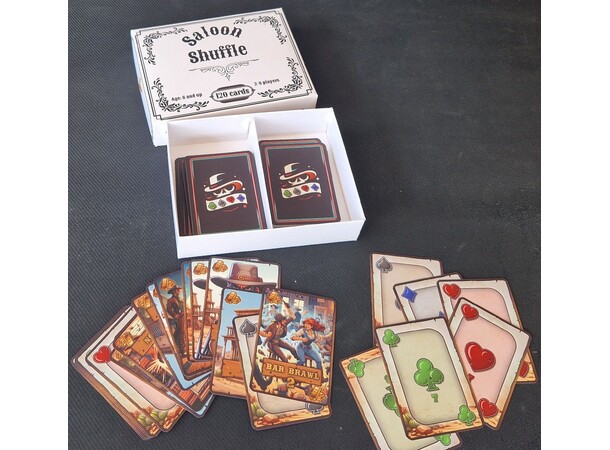 Saloon Shuffle Kortspill 