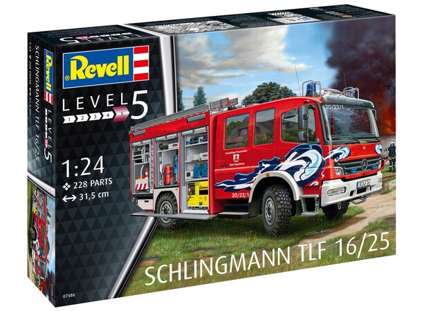 Schlingmann TLF 16/25 Revell 1:24 Byggesett 