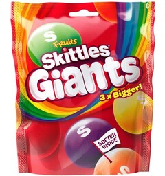 Skittles Giants Fruits 132g