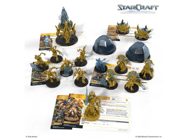 StarCraft Protoss Starter Set Founders Ed - Tabletop Miniatures Game 