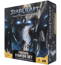 StarCraft Protoss Starter Set Founders Ed - Tabletop Miniatures Game