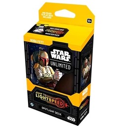 Star Wars Jump to Lightspeed Boba Fett Star Wars Unlimited Spotlight Deck