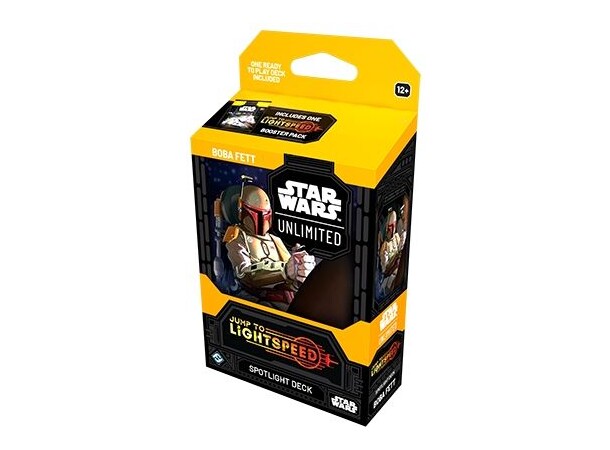 Star Wars Jump to Lightspeed Boba Fett Star Wars Unlimited Spotlight Deck 
