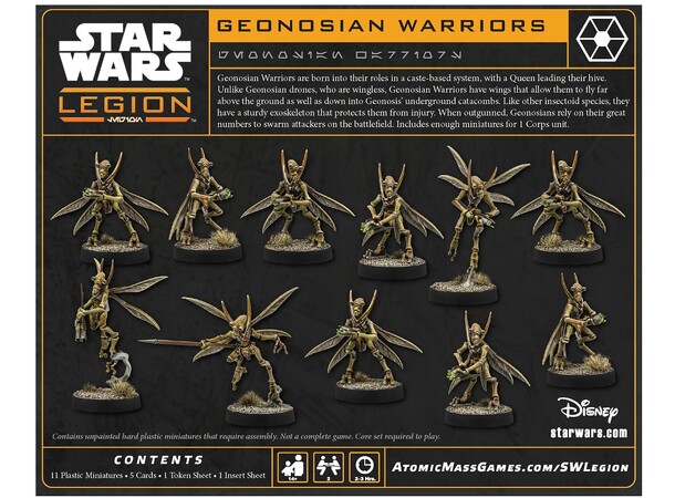 Star Wars Legion Geonosian Warriors 
