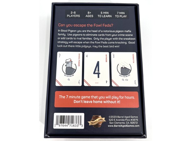 Stool Pigeon Kortspel 