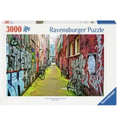 Street Art in Amsterdam 3000 biter Puslespill - Ravensburger Puzzle