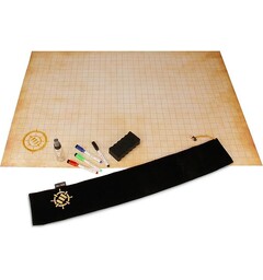 Tabletop RPG Grid Mat Campaign Kit
