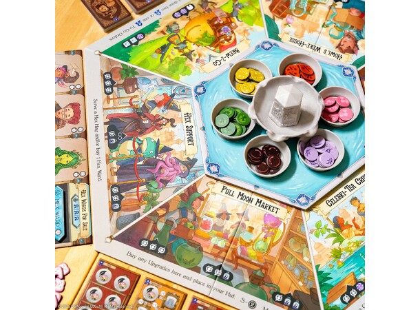 Tea Witches Brädspel 