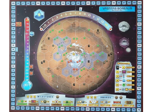 Terraforming Mars Amazonis/Vastitas Exp Utvidelse til Terraforming Mars 