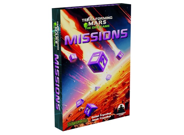 Terraforming Mars Dice Game Missions Utvidelse til Terrafoming Mars Dice Game 