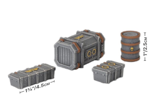 Terräng Scatter Terrain Battlefield in a Box - Gothic Sector 