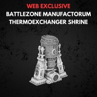 Thermoexchanger Shrine Battlezone Manufactorum - Warhammer 40K