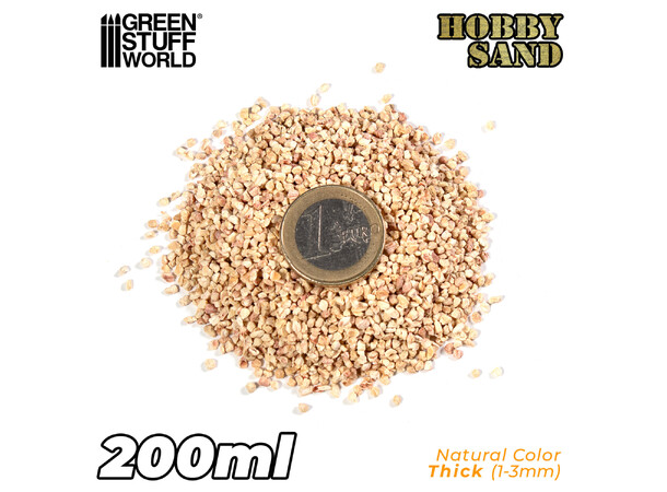 Thick Hobby Sand - Natural 200ml Green Stuff World 