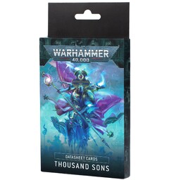 Thousand Sons Datasheet Cards Warhammer 40K