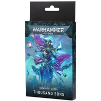 Thousand Sons Datasheet Cards Warhammer 40K
