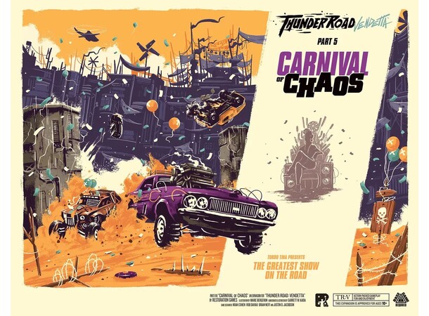 Thunder Road Carnival Of Chaos Exp Utvidelse til Thunder Road Vendetta 
