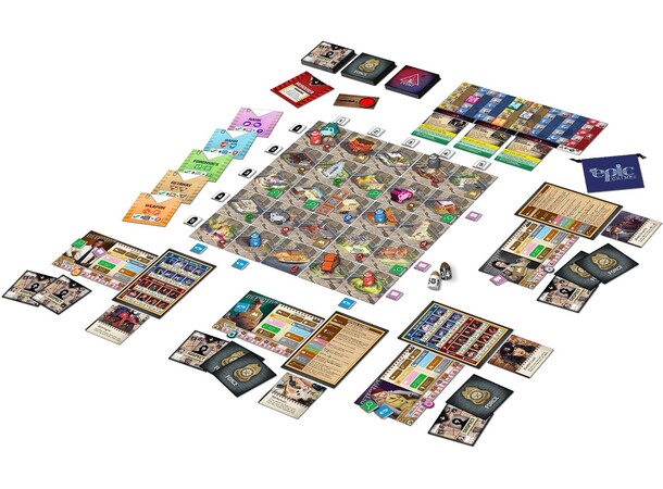 Tiny Epic Crimes Brettspill 