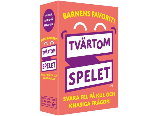 Tvärtomspelet - SVENSK 