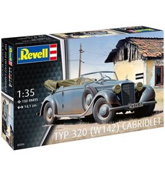 Type 320 (W142) Cabriolet Revell 1:35 Byggsats