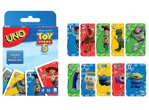 UNO Toy Story 5 Kortspill 