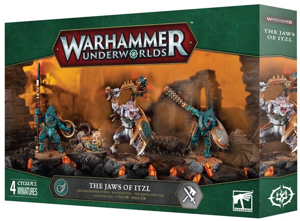 Underworlds Jaws of Itzl Warhammer Underworlds Warband 