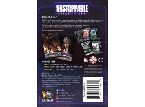 Unstoppable Tyrants End Expansion Expansion till Unstoppable 