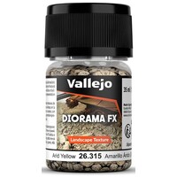 Vallejo Diorama FX Arid Yellow 2-5mm Landscape Texture - 35ml