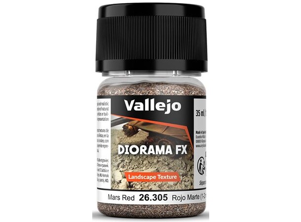 Vallejo Diorama FX Mars Red 1-2mm Landscape Texture - 35ml 