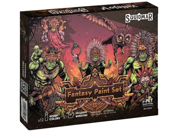 Vallejo Fantasy Paint Set Squidmar Miniatures 