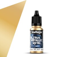 Vallejo True Metallic Light Arcane Gold True Metallic Metal