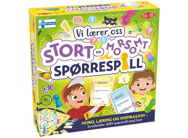 Vi lærer oss STORT og morsomt - NORSK 